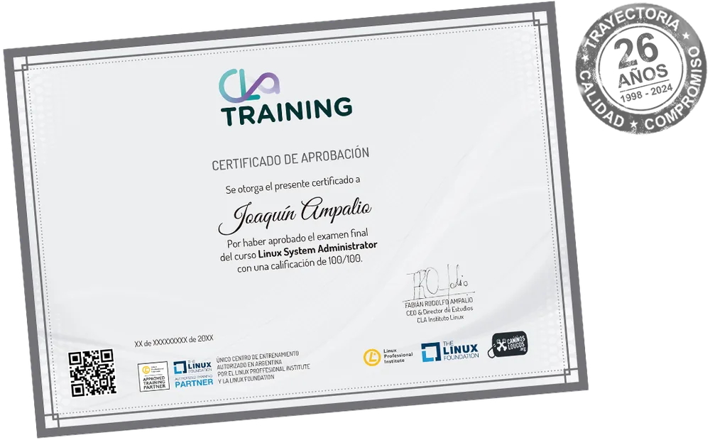 Certificación LSA CLA Training