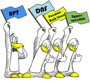 gestores de paquetes linux