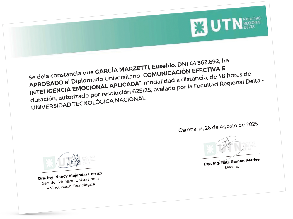 Certificación UTN-FRD